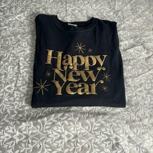Long sleeve t shirt for new years